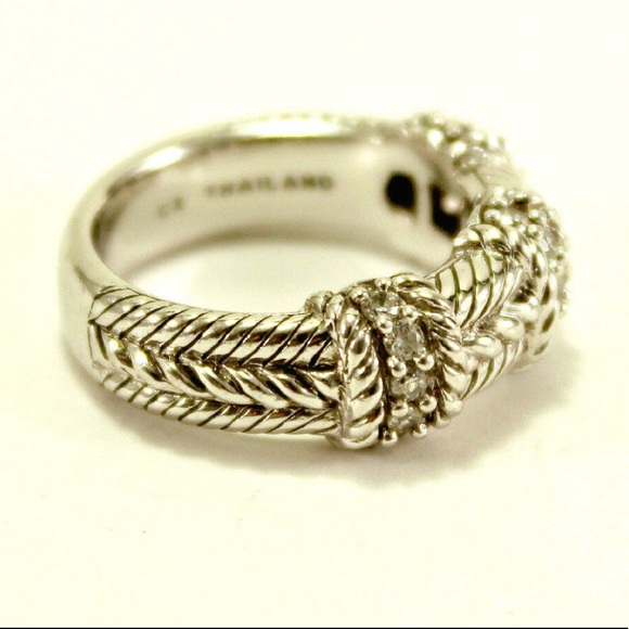 Judith Ripka Stackable Ring - Picture 4 of 8